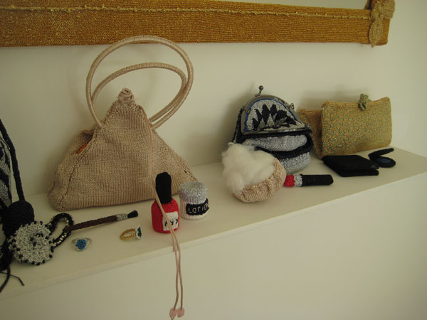 Hand bag and cosmetics