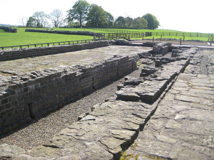 Fondations of the granary