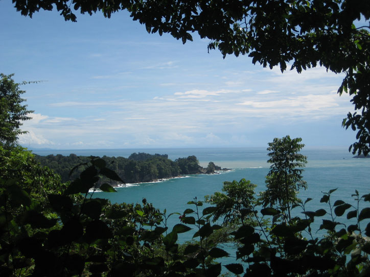 View from Manuel Antonio national park